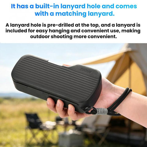 For DJI Osmo Pocket 4P BRDRC Lens Screen Cover Shockproof Case Filter Storage