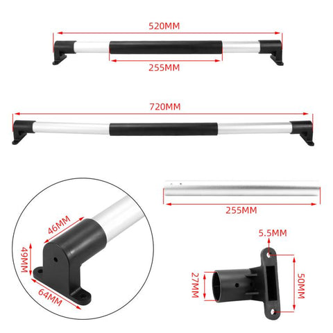 Car Screen Door Round Telescopic Rod Car Door Anti-Slip Handle