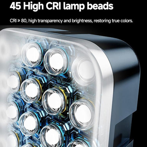 Smartphone Light Portable Mini Pocket Light Outdoor Photography Video LED Lamp, K-05 Dual Temperature, MJ-05 RGB