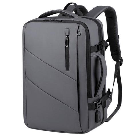 REMOID Expandable Travel Laptop Backpack Waterproof Business Carry On Rucksack With USB Port