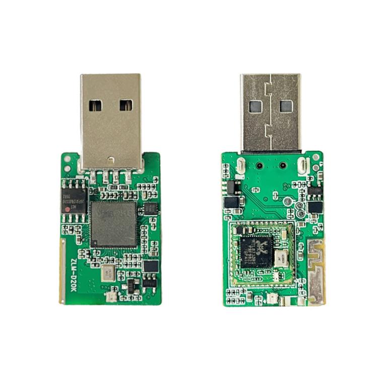 Wireless CarPlay Adapter PCB Board Module For OEM Wired Cars 5.8GHz WiFi & Bluetooth Smart Chip