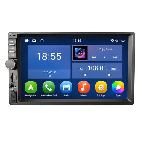 In-Car Navigation Smart Center Console Universal Voice Control, Radio, And Reverse Camera All-In-One Unit, 7 inch TCD-106B, 7 inch TCD-107B