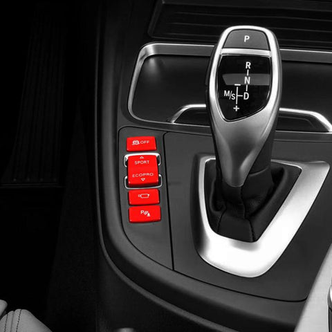 For BMW 1234 Series F Chassis 4pcs /Set Gear Shift Panoramic Camera Reversing Radar Switch Buttons