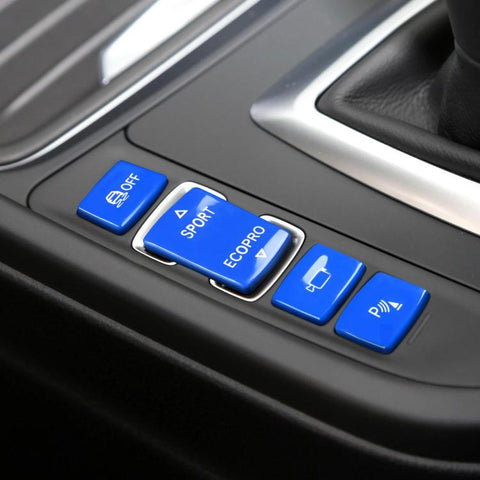 For BMW 1234 Series F Chassis 4pcs /Set Gear Shift Panoramic Camera Reversing Radar Switch Buttons