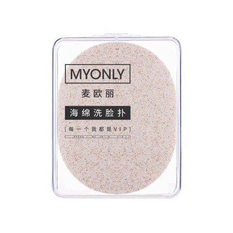 MYONLY Soft PVA Facial Cleansing Sponge with Lanyard and Travel Case Gentle Exfoliating Face Washing Sponge, 15T Seaweed, 15T Pearl, 15T Walnut, 15T Bamboo Charcoal, 15T Wood Pulp, 20T Bayberry, 20T Blueberry, 20T Sweet Orange, 20T Lavender, 20T Green ...