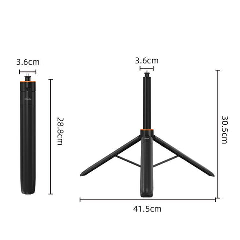 For DJI Osmo Pocket 4P / 3 Flymile 1.6m One-Click Pop-Out Tripod Extension Pole