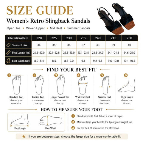 Summer Vintage Woven One-Strap Buckle Sandals Backless Mid-Heel Open Toe Outdoor Sandals, 34, 35, 36, 37, 38, 39, 40
