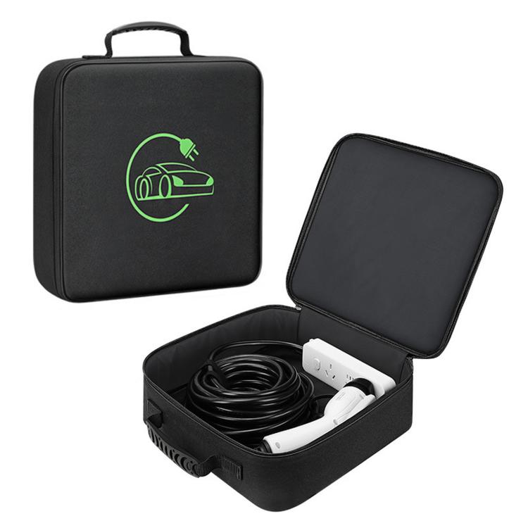 BUBM EV Cable Bag Portable Charger Storage Case Waterproof Organizer For EV Charging Equipment, Square, Round, Rectangular