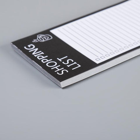 Magnetic Shopping List Pad For Refrigerator 60 Sheets Full Magnet Back Grocery To-Do List Notepad