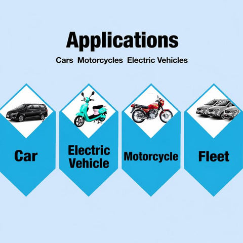 Vehicle GPS Tracker Suitable For Cars Motorcycles & Electric Scooters, 4G, 2G