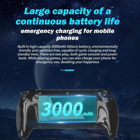 SF3500 Retro Handheld Game Console 5-Inch IPS Sceen with FHD HDMI Output & Keymapping, SF3500