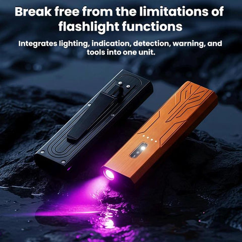 Outdoor Magnetic EDC Aluminum Alloy High-Power Flashlight