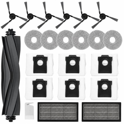 Replacement Accessories Kit For Dreame X40 Pro / X40 Ultra / L40 Ultra / S30 Pro Ultra Robot Vacuum Cleaners, 11 In 1, 13 In 1, 17 In 1, 18 In 1, 19 In 1, 21 In 1, 22 In 1