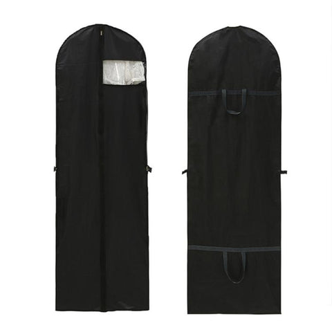 Foldable Wedding Dress Garment Bag Breathable Waterproof Suit Cover, 60x180cm