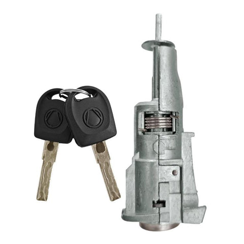 For Skoda Car Door Lock Cylinder With Keys 1Z0837167C 6Y0898167E, 1Z0837167C