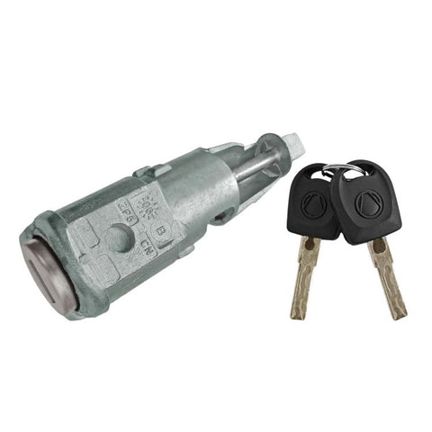 For Skoda Car Door Lock Cylinder With Keys 1Z0837167C 6Y0898167E, 1Z0837167C