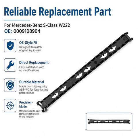 For Mercedes-Benz S-Class W222 Seat Motor Adjustment Rail Flexible Shaft Bracket 0009108904