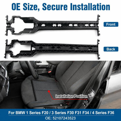 For BMW F20 / F36 / F34 / F30 Seat Motor Adjustment Rail 52107243523