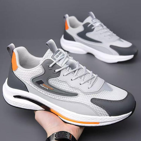 Men Breathable Mesh Casual Sports Shoes Soft Sole Versatile Running Sneakers, 39, 40, 41, 42, 43, 44