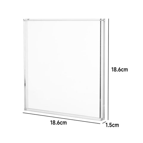 7 inch Vinyl Record Frame Clear Acrylic Wall Mount Storage Box Display Shelf Holder, 7 inch Vinyl Shelf