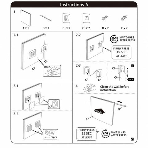 7 inch Vinyl Record Frame Clear Acrylic Wall Mount Storage Box Display Shelf Holder, 7 inch Vinyl Shelf