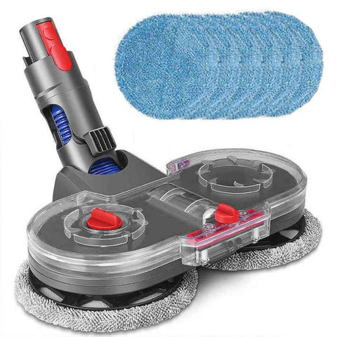 X001 Mop Head Attachment For Dyson V7 V8 V10 V11 Dual Spin Cleaner with 6 Microfiber Pads, For Dyson V7 -V11 Pink, For Dyson V7 -V11 Green, For Dyson V7 -V11 Blue
