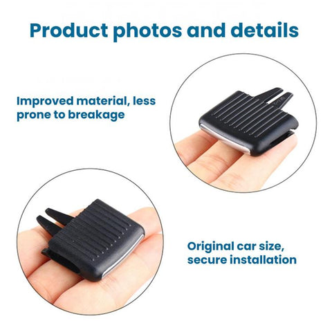 For Volkswagen Golf 6 Left-Hand Drive Quick-Install Air Conditioning Vent Grille Paddles, Front Left, Front Right, Middle Left, Middle Right, Rear Left, Rear Right