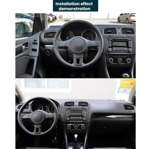 For Volkswagen Golf 6 Left-Hand Drive Quick-Install Air Conditioning Vent Grille Paddles, Front Left, Front Right, Middle Left, Middle Right, Rear Left, Rear Right