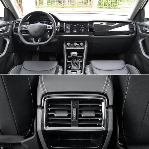 For Skoda Kodiaq Left-Hand Drive Quick Install Air Vent Grille Paddles 56G819701, Front Left, Front Right, Center Left, Center Right, Rear Left, Rear Right