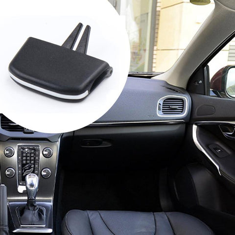 For Volvo V40 Left-Hand Drive Quick-Install Air Conditioning Vent Paddle Slips 31393996, Front Left, Front Right, Center Left, Center Right