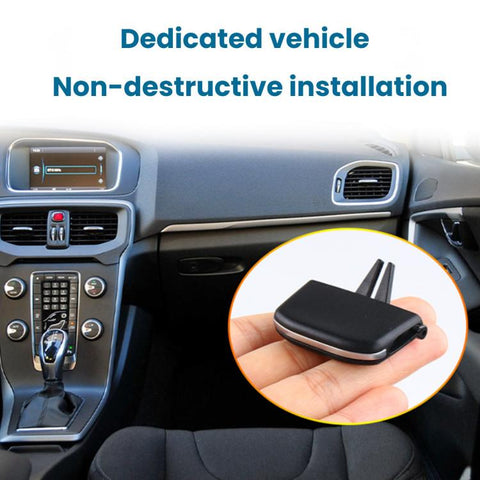 For Volvo V40 Left-Hand Drive Quick-Install Air Conditioning Vent Paddle Slips 31393996, Front Left, Front Right, Center Left, Center Right