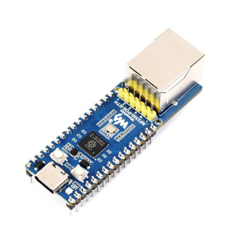 WAVESHARE RP2350 Development Board, Dual-Core And Dual-Architecture, W6300 Ethernet Controller, Supports PoE Expansion Via A PoE Module, No Soldered Pin Headers Without PoE Module, No Soldered Pin Headers With PoE Module                                ...