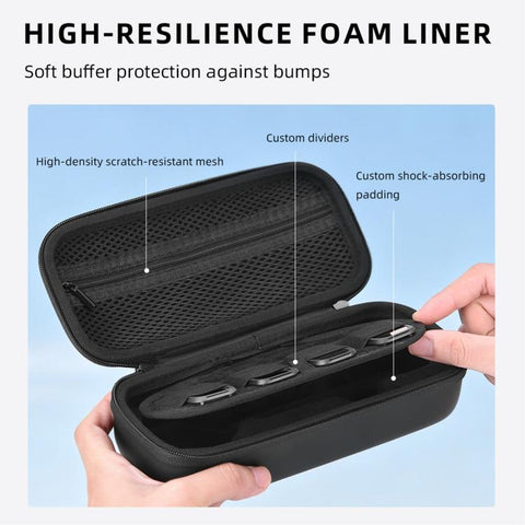 For DJI Osmo Pocket 4P BRDRC Portable Camera Filter Carrying Case