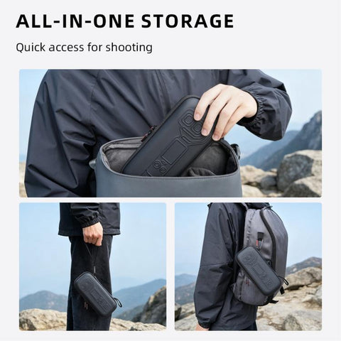 For DJI Osmo Pocket 4P BRDRC Portable Camera Filter Carrying Case