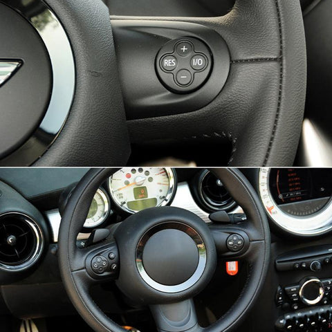 For BMW Mini R55 / R56 / R60 Multifunction Steering Wheel Buttons 32309289676, Voice Assistant Left, Call Answer Left, Volume Left, RES Cruise Control Right, 1/0 Cruise Control Right, 1/0 RES Right, Steering Wheel Switch Left                           ...