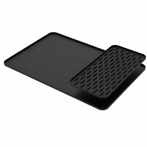 2 In 1 Silicone Mat Waterproof Countertop Draining Spill Mat, For Ninja SLUSHi / FS299 / FS300 / FS301 / FS301C