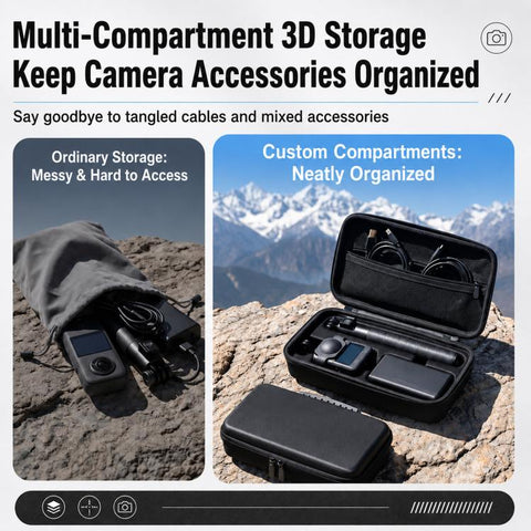 For Osmo 360 II / Osmo 360 Hard Shell Carrying Case Portable Travel Storage Bag
