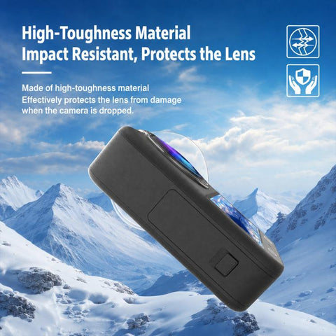 For DJI Osmo 360 II / Osmo 360 Snap-On Lens Guards High-Transparency PMMA Optical Lens Protector Cover, Regular Version, Premium AR Coated