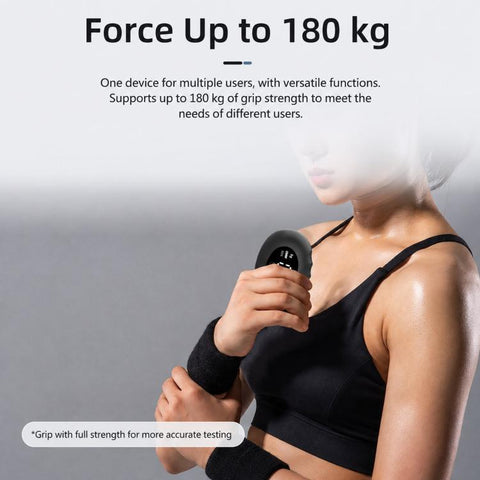 EH216 Smart Electronic Palm Grip Dynamometer Rechargeable Hand Dynamometer With Bluetooth