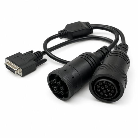 Truck Diesel ET4 Diagnostic Cable 457-6114 For Caterpillar / Cummins / Deutsch Interfaces