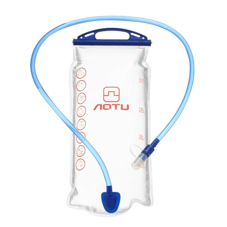 AOTU AT6616 Hydration Bladder BPA Free 2L Water Reservoir Leakproof Storage Bag For Hiking Running Cycling, AT6616
