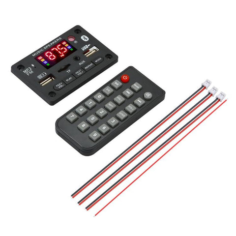 2 X 40W Bluetooth Decoding Boards 12V Color Screen Motherboard With Amplifier Recording Call