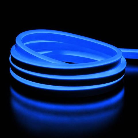 100m /Roll 220V Flexible LED Neon Rope Light Waterproof Cuttable High Voltage Outdoor Commercial Sign Lighting