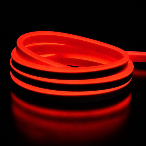 100m /Roll 220V Flexible LED Neon Rope Light Waterproof Cuttable High Voltage Outdoor Commercial Sign Lighting