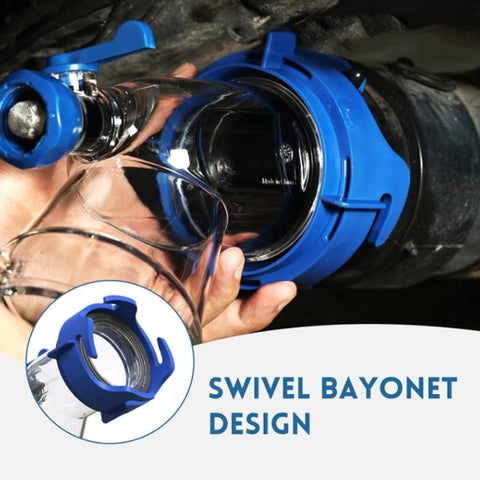45-degree Transparent Extension Bend Pipe Outdoor RVs Sewage Pipes, CP-1139