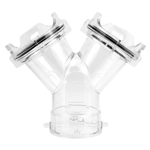 Y-type RV Transparent Drain Pipe With Longitudinal Tee Interface For Branch Pipe, CP-1138
