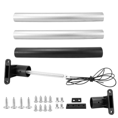 Car Door Handle Round Telescopic Rod With Built-in Spring For Automatic Closing
