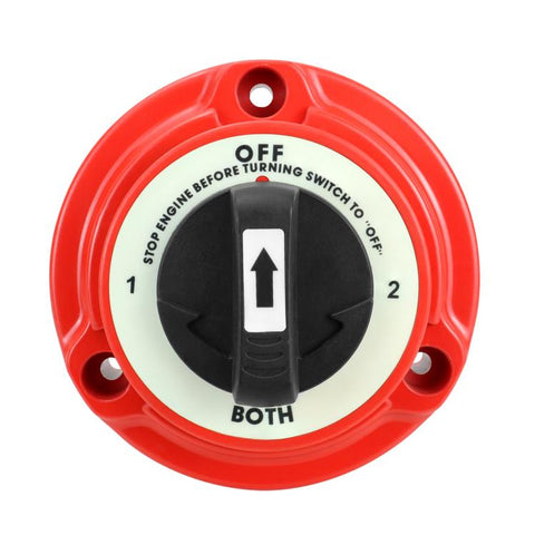 4-position 300A M10 Copper Stud Automotive Dual Battery Power Cut-off Switch