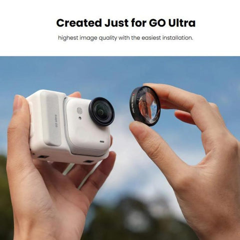 4 PCS For Insta360 GO Ultra Original Micro Lens Kit, 5cm+11.6cm+21.5cm+38cm, Micro Lens Kit