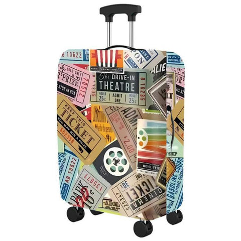 Luggage Dust Protection Cover Elastic Wear-Resistant Suitcase Sleeve, S For 18-20 inch, M For 22-24 inch, L For 26-28 inch